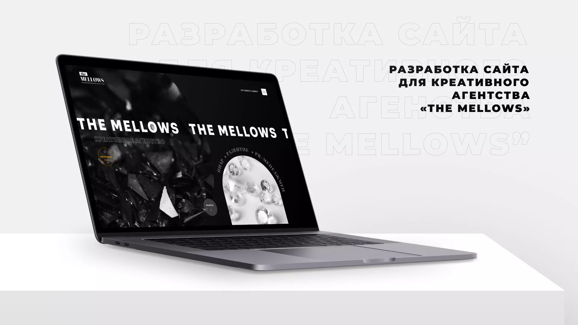 Разработка сайта креативного агентства «The Mellows» в Ветлуге