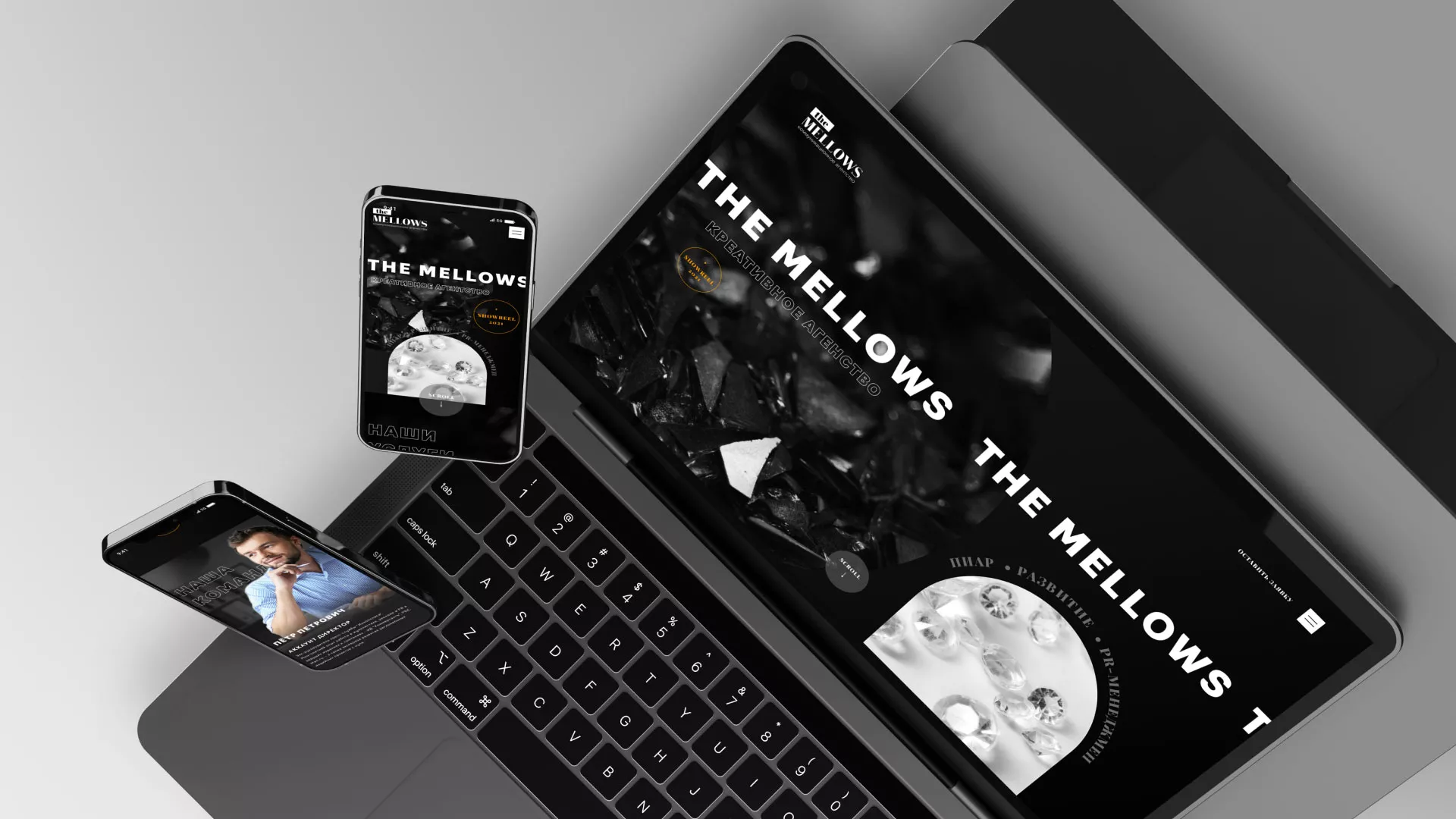 Разработка сайта креативного агентства «The Mellows» в Ветлуге