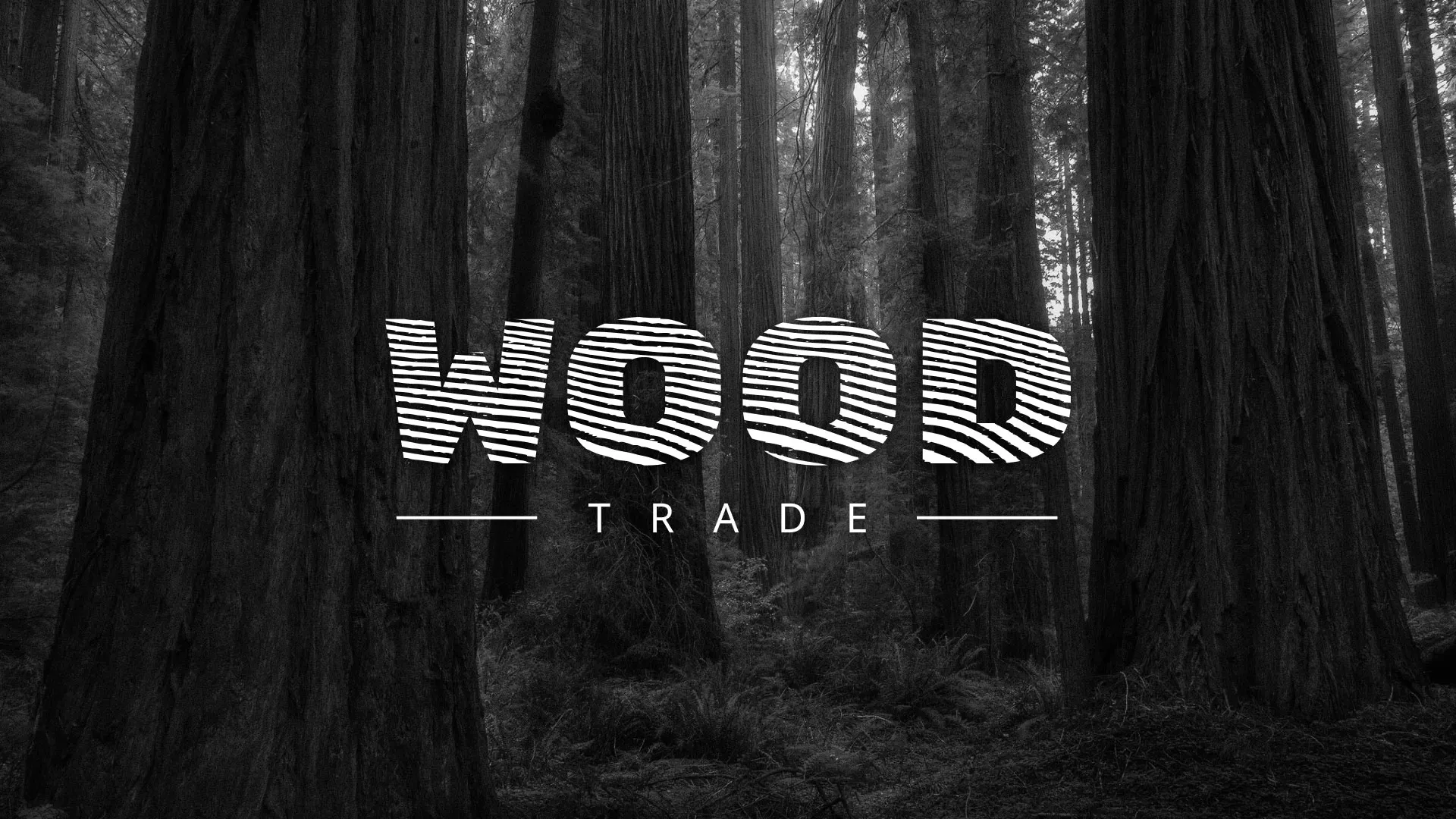 Разработка логотипа для компании «Wood Trade» в Ветлуге